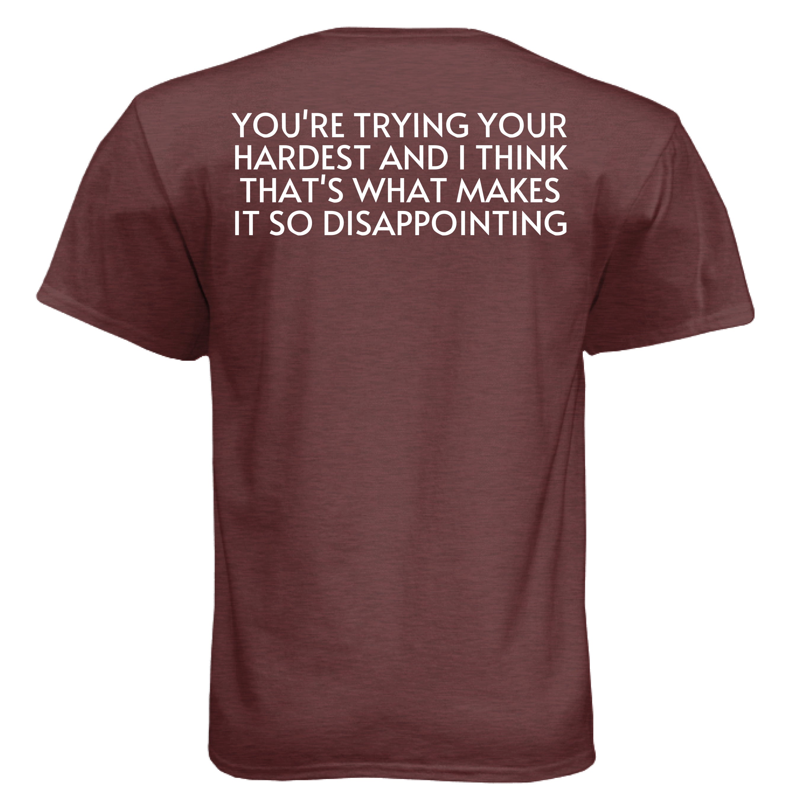 Heather Maroon - BACK
