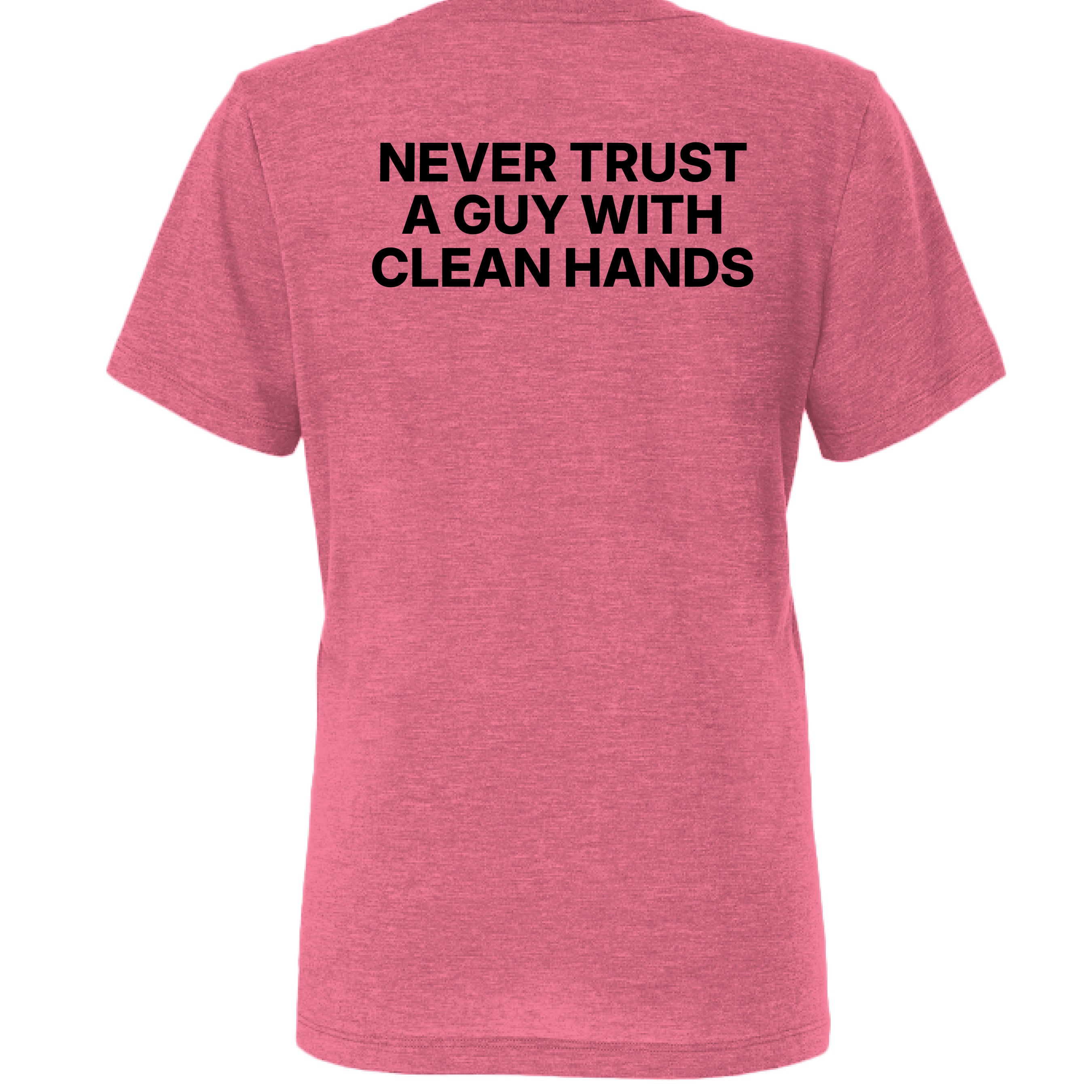 Char Pink Triblend - BACK