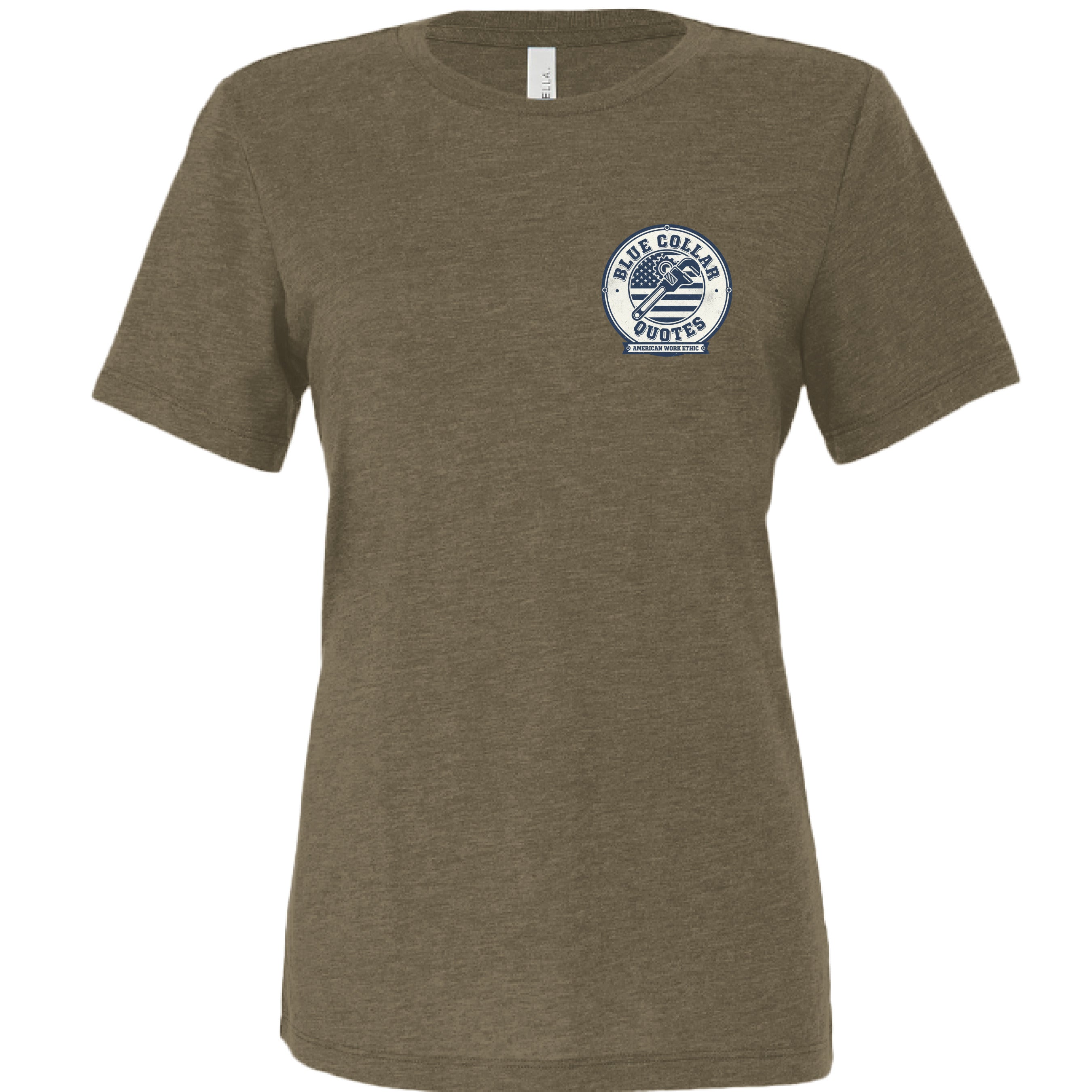 OLIVE TRIBLEND - FRONT