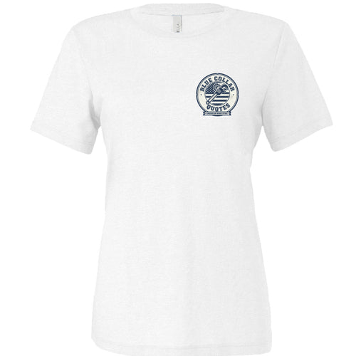 SOLID WHT TRIBELND - FRONT
