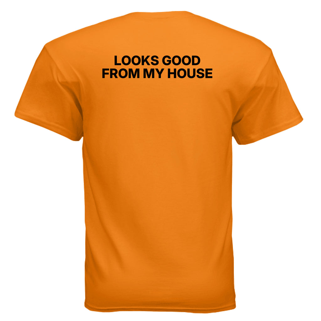 SAFETY ORANGE - BACK