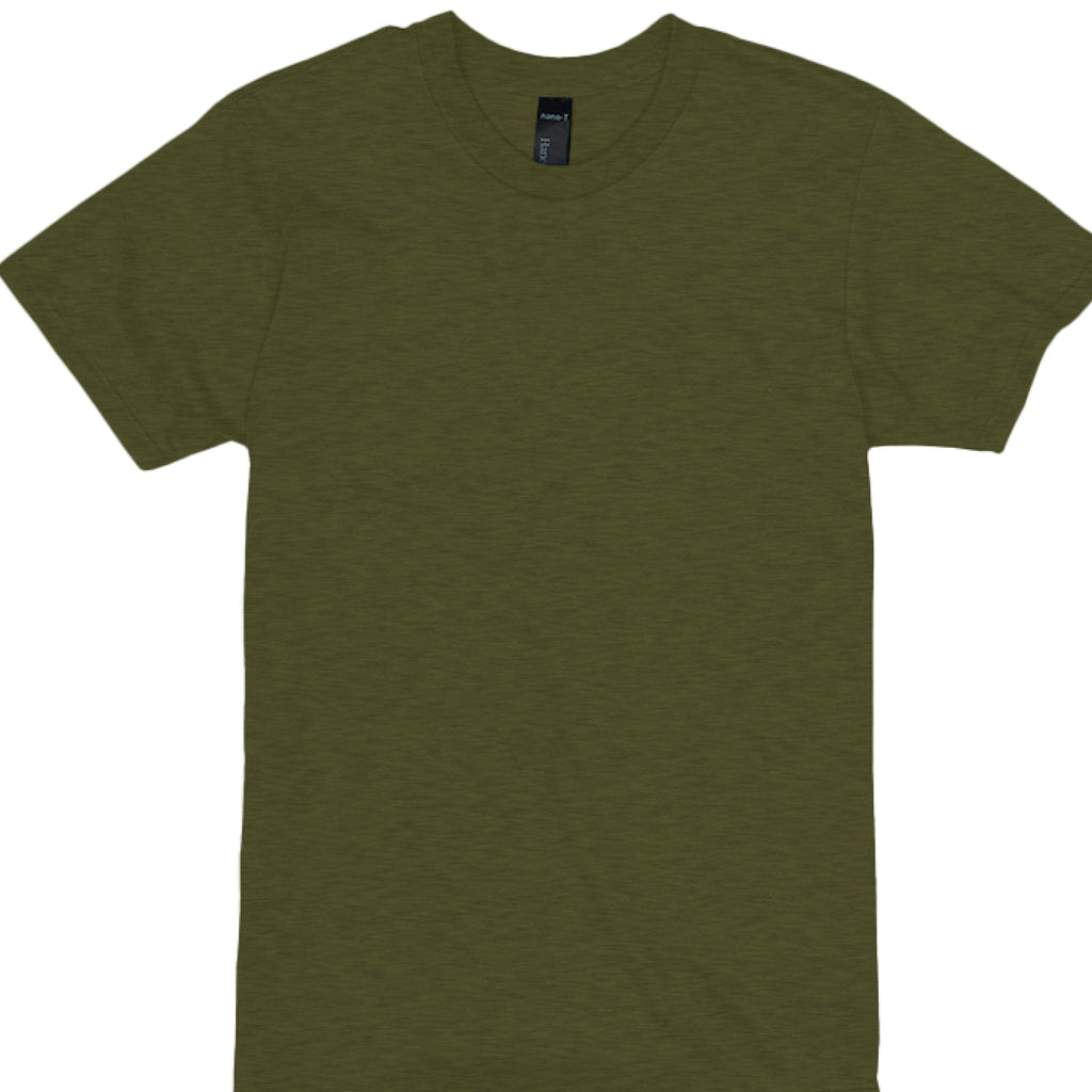 Military Green Heather - FRONT