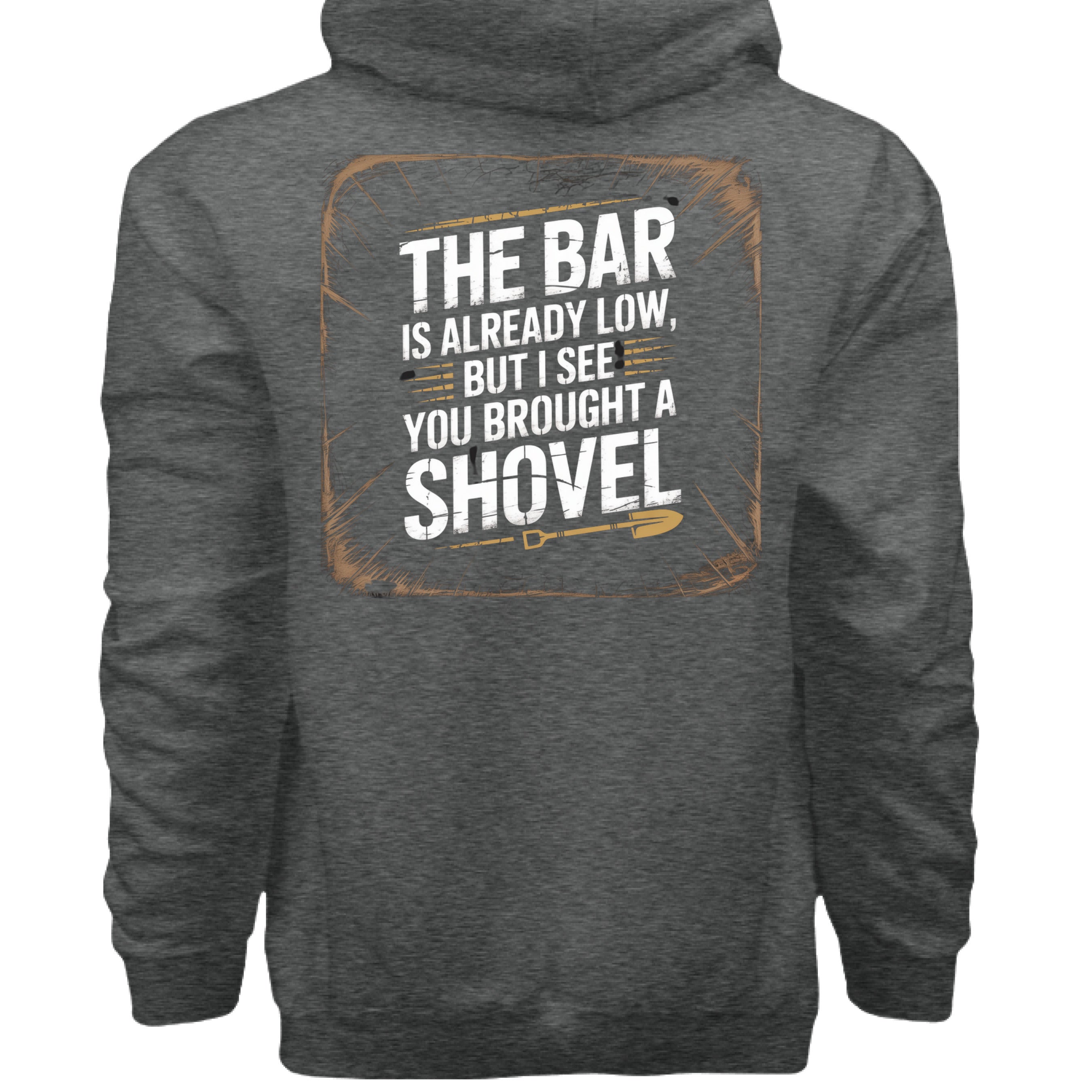 CHARCOAL HEATHER - BACK